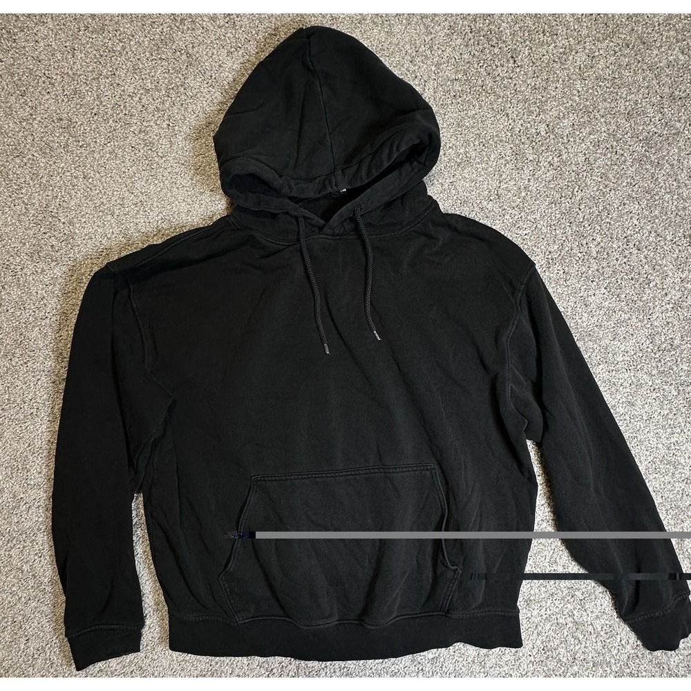 Fashion Nova Black Pullover Hoodie Women's Size 2X Fleece Linedā Sweatshirt